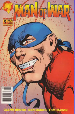 Man of War Issue #5 August 1993 Comic Book