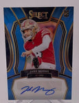 49ers Jake Moody 2023 Panini Select No.RSI-JMO #24/49 Autographed Rookie Single Card