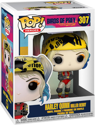 Funko Pop Vinyl Heroes - Birds of Prey - Harley Quinn Roller Derby 307