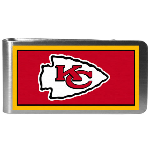 Chiefs Money Clip Steel SS Logo MVP