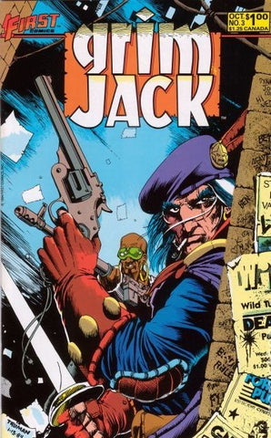 Grim Jack Issue #3 October 1984 Comic Book
