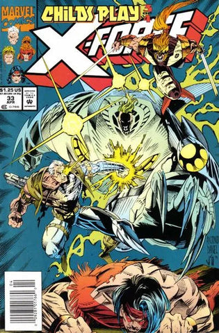 X-Force Issue #33 April 1994 Comic Book