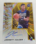 Timberwolves Jarrett Culver 2020 Panini 04/10 Rookie Gold Laser Autographs Autographed Single Card