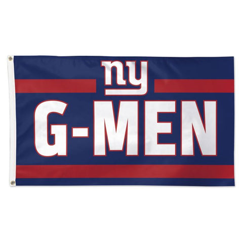 Giants 3x5 House Flag Deluxe Slogan NFL