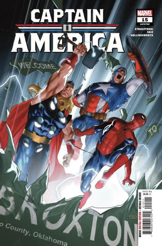 Captain America Issue #15 LGY #765 November 2024 Cover A Comic Book