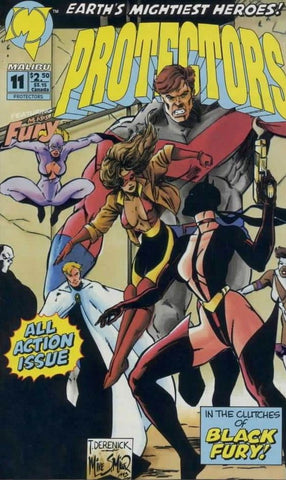 Protectors Issue #11 July 1993 Comic Book
