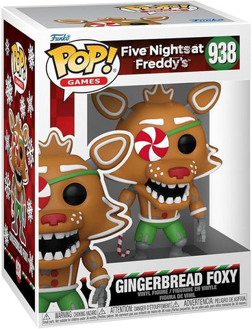 Funko Pop Vinyl Games - Five Nights at Freddy's - Gingerbread Foxy 938