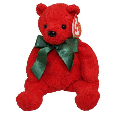 TY Beanie Baby 8" - Mistletoe the Bear 2001