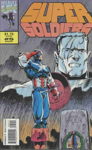 Super Soldiers Issue #5 August 1993 Comic Book