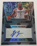 Rockets Steve Francis 2019-20 Panini Obsidian #30/60 Autographed FOTL Single Card