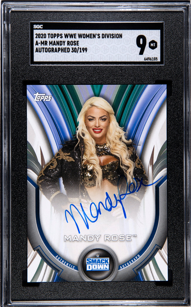 WWE Mandy Rose 2020 Topps WWE Women's Division No.A-MR #30/199 Autogra JP Sports WWE Mandy Rose 2020 Topps WWE Women's Division No.A-MR #30/199 Autogra JP Sports
