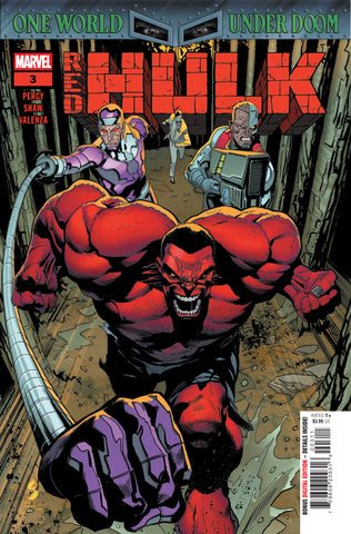Red Hulk Issue #3 April 2025 Cover A Comic Book