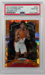 Wizards Rui Hachimura 2019-20 Panini Prizm No.255 PSA Graded 10 Orange Ice Rookie Single Card