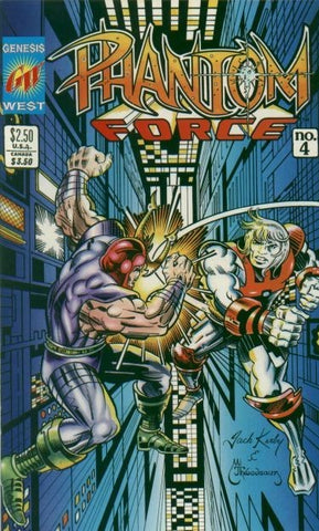 Phantom Force Issue #4 June 1994 Comic Book
