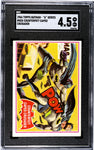 Batman "A" Series 1966 Topps No.42A Counterfeit Caped Crusader SGC Graded 4.5 Single Card