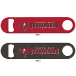 Buccaneers Long Neck Bottle Opener Metal 2-Sided