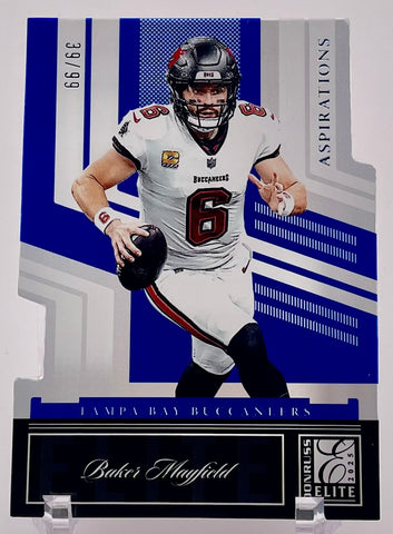 Buccaneers Baker Mayfield 2025 Panini Donruss Elite No.44 #39/99 Die-Cut Single Card