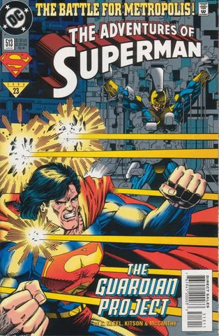 Adventures of Superman Issue #513 June 1994 Comic Book