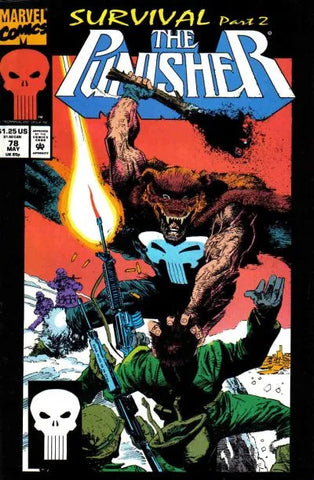 Punisher Issue #78 May 1993 Comic Book