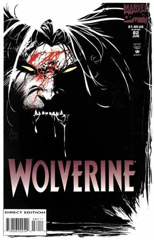 Wolverine Issue #82 June 1994 Comic Book