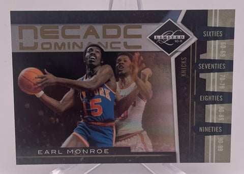 Knicks Earl Monroe 2010-11 Panini Limited No.5 #02/24 Single Card