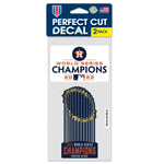 Astros 2022 World Series Champs 4x8 2-Pack Decal