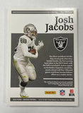 Raiders Josh Jacobs 2020 Panini Encased Vaulted No. VVS-JJ #03/10 Autographed Relic Single Card