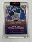 Cubs Sammy Sosa 2022 Leaf Vibrance No.BA-SS1 #14/20 Autographed Single Card