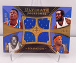 Knicks Ewing/Reed/Curry/Monroe 2008-09 Upper Deck Ultimate Collection No.UFC-Nick #22/35 Relic Single Card