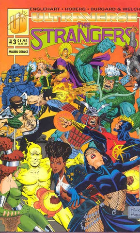 Ultraverse: The Strangers Issue #3 September 1993 Comic Book