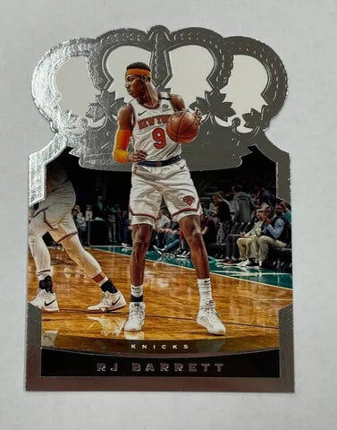 Knicks RJ Barrett 2020-21 Panini Crown Royale No.3 Single Card