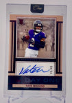 Ravens Nate Wiggins 2024 Panini One No.144 #48/49 Autographed Rookie Single Card