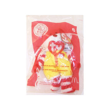 TY Beanie Baby McDonald's Teenie 4.5" - #6 Ronald McDonald the Bear 2004