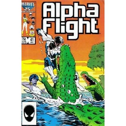 Alpha Flight Issue #41 December 1986 Comic Book