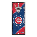 Cubs 5x11 Wood Bottle Opener Sign