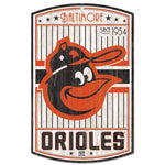 Orioles Wood Sign 11x17 Cooperstown