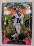 Eagles Jalen Reagor 2020 Panini Select No.68 Concourse Cosmic Prizm Rookie Single Card