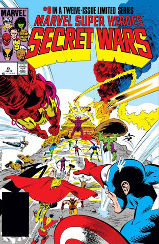 Marvel Super Heroes: Secret Wars Issue #9 September 2024 Cover A Facsimile Edition Comic Book