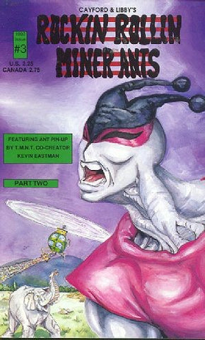Rockin Rollin Miner Ants Issue #3 1992 Comic Book