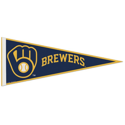 Brewers Triangle Pennant 12"x30"