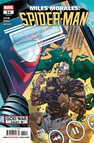 Spider-Man: Miles Morales Issue #34 LGY #316 June 2025 Cover A Comic Book