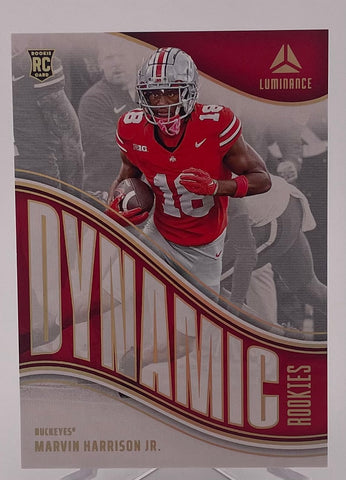 Cardinals/Ohio St Marvin Harrison Jr 2024 Panini Luminance No.DR-MHJ Rookie Single Card