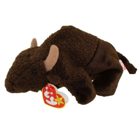 TY Beanie Baby 6.5" - Roam the Buffalo 1998