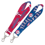 Rangers 1" Lanyard Key Strap MLB