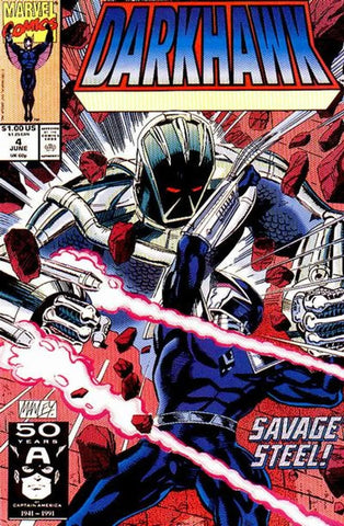 Darkhawk Issue #4 June 1991 Comic Book