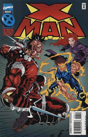 X-Man Issue #6 August 1995 Comic Book