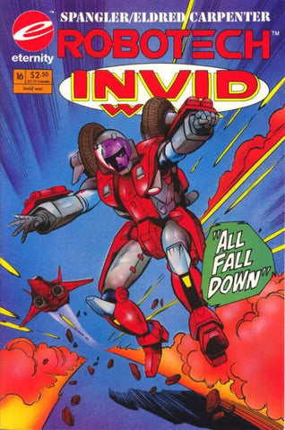 Robotech: Invid War Issue #16 August 1993 Comic Book
