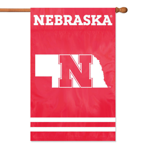 Nebraska Premium Vertical Banner House Flag 2-Sided