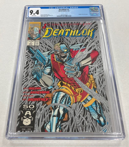 Deathlok Issue #1 Year 1991 CGC Graded 9.4 Comic