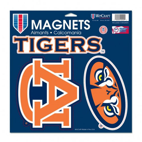 Auburn 11x11 Car/Fan Magnet Set